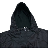 (designers) 1990'S～ MADE IN ITALY ICEBERG LAYERED STYLE ZIP UP HOODIE SWEAT SHIRT WITH HOOD LOGO PATCHED