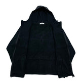 (designers) 1990'S～ MADE IN ITALY ICEBERG LAYERED STYLE ZIP UP HOODIE SWEAT SHIRT WITH HOOD LOGO PATCHED