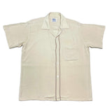 (vintage) 1960'S～ Needles of California STITCHED RAYON LOOP COLLAR SHORT SLEEVE BOX SHIRT