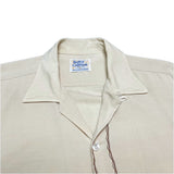 (vintage) 1960'S～ Needles of California STITCHED RAYON LOOP COLLAR SHORT SLEEVE BOX SHIRT