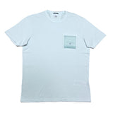 (designers) 2021 MADE IN ITALY C.P.COMPANY T-SHIRT WITH MESH POCKET
