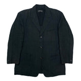 (designers) allegri LINEN 100% 3 BUTTON BLAZER JACKET