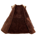 (VINTAGE) 1980'S～ UNKNOWN SHEEPSKIN SHEARLING VEST