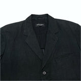 (designers) allegri LINEN 100% 3 BUTTON BLAZER JACKET