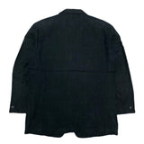(designers) allegri LINEN 100% 3 BUTTON BLAZER JACKET