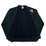 (vintage) 1990'S～ JERZEES ANGEL EMBROIDERED SWEAT CARDIGAN WITH PATCH POCKET