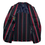 (vintage) 1970'S～ MADE IN SOUTH AFRICA Walstan STRIPED SCHOOL JACKET