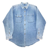 (vintage) 1990'S～ MADE IN USA Prentiss DENIM SHIRT