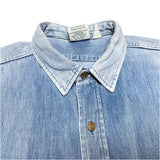 (vintage) 1990'S～ MADE IN USA Prentiss DENIM SHIRT