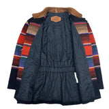 (VINTAGE) 1980'S～ WOOLRICH NATIVE STRIPED PATTERN WOOL JACKET