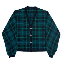 (VINTAGE) 1960'S～ PENDLETON PLAID PATTERN WOOL CARDIGAN