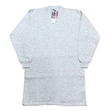 (vintage) DEAD STOCK NEW 1990'S～ MADE IN USA Lee STURDY SWEATS MOCK NECK LONG LENGTH PLAIN SWEAT SHIRT