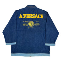 (DESIGNERS) 1990'S～ A.VERSACE EMBROIDERED DENIM JACKET