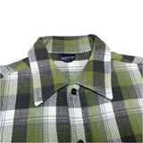 (vintage) 1970'S～ gantry PLAID PATTERN HEAVY FLANNEL SHIRT