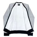 (DESIGNERS) 2008 NUMBER NINE COLLEGE PRINTED SWEAT ZIP UP CARDIGAN