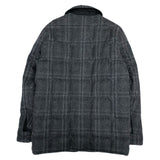 (VINTAGE) 2011 EDDIE BAUER YUKON LATTICE PATTERN WOOL DOWN JACKET