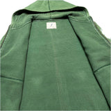 (VINTAGE) 2000'S～ J.CREW LINED THERMAL ZIP UP HOODIE SWEAT SHIRT