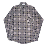 (VINTAGE) 1960'S～ PENNEY'S PLAID PATTERN PRINTED FLANNEL SHIRT