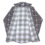 (VINTAGE) 1960'S～ PENNEY'S PLAID PATTERN PRINTED FLANNEL SHIRT