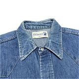 (VINTAGE) 1980'S～ MADE IN USA ROEBUCKS DENIM WESTERN SHIRT