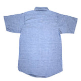 (VINTAGE) DEAD STOCK NEW 1970'S～ MADE IN USA BIG YANK SHORT SLEEVE CHAMBRAY SHIRT