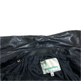 (VINTAGE) 1980'S～ MADE IN PAKISTAN gino leathers DOUBLE BREASTED LEATHER BIKER JACKET