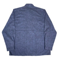 (VINTAGE) 1960'S～ MADE IN USA Hutspah KASURI PATTERN HOOK FASTENED STAND UP COLLAR PULLOVER SHIRT