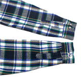 (VINTAGE) 1990'S～ FIVE BROTHER PLAID PATTERN HEAVY FLANNEL SHIRT