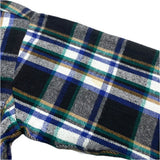 (VINTAGE) 1990'S～ FIVE BROTHER PLAID PATTERN HEAVY FLANNEL SHIRT