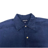 (VINTAGE) 1990'S～ MADE IN HONG KONG LANDS END LINEN 100% SHORT SLEEVE BOX SHIRT