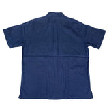 (VINTAGE) 1990'S～ MADE IN HONG KONG LANDS END LINEN 100% SHORT SLEEVE BOX SHIRT
