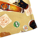 (designers) 1990'S～ MADE IN JAPAN KARL HELMUT BEER PATTERN ALL OVER PRINT RAYON LOOP COLLAR SHORT SLEEVE BOX SHIRT