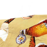 (designers) 1990'S～ MADE IN JAPAN KARL HELMUT BEER PATTERN ALL OVER PRINT RAYON LOOP COLLAR SHORT SLEEVE BOX SHIRT