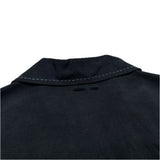 (vintage) 2000'S～ ALFANI SILK 100% STITCHED LOOP COLLAR SHORT SLEEVE BOX SHIRT