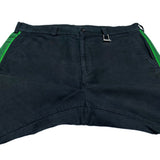 (designers) AD2001 MADE IN JAPAN COMME des GARCONS HOMME WASH DYED PANTS WITH SIDE LINE