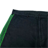 (designers) AD2001 MADE IN JAPAN COMME des GARCONS HOMME WASH DYED PANTS WITH SIDE LINE