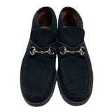 (other) MADE IN ITAY OLD GUCCI HORSE BIT SUEDE ANKLE BOOTS