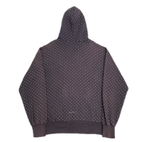 (DESIGNERS) 2001 GOOD ENOUGH POLKA DOTS PATTERN PULLOVER HOODIE SWEAT SHIRT