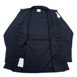 (vintage) DEAD STOCK NEW 1997 US ARMY 357 BLACK RIPSTOP BDU JACKET