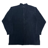 (designers) 1980'S～ Y's OLD TAG SMALL COLLAR DESIGN RAYON BUTTON DOWN SHIRT