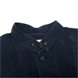 (designers) 1980'S～ Y's OLD TAG SMALL COLLAR DESIGN RAYON BUTTON DOWN SHIRT