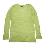 (designers) MADE IN JAPAN ISSEY MIYAKE PwRMANwNTw SILK 100% DISTRESSED LOW GAUGE KNIT