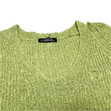 (designers) MADE IN JAPAN ISSEY MIYAKE PwRMANwNTw SILK 100% DISTRESSED LOW GAUGE KNIT