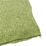 (designers) MADE IN JAPAN ISSEY MIYAKE PwRMANwNTw SILK 100% DISTRESSED LOW GAUGE KNIT