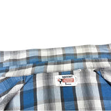 (VINTAGE) 1960'S～ RANCHCRAFT by Penneys SHADOW PLAID COTTON SHORT SLEEVE WESTERN SHIRT