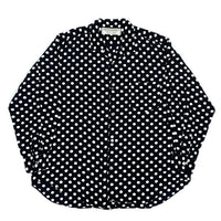 (JAPAN) 1990'S～ NORTH MARINE DRIVE POLKA DOT PATTERN RAYON LOOP COLLAR SHIRT