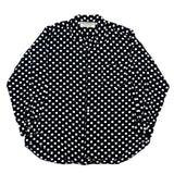(JAPAN) 1990'S～ NORTH MARINE DRIVE POLKA DOT PATTERN RAYON LOOP COLLAR SHIRT