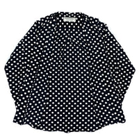 (JAPAN) 1990'S～ NORTH MARINE DRIVE POLKA DOT PATTERN RAYON LOOP COLLAR SHIRT