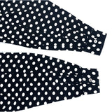 (JAPAN) 1990'S～ NORTH MARINE DRIVE POLKA DOT PATTERN RAYON LOOP COLLAR SHIRT