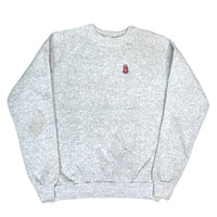 (BORO) 1990'S～ Rat Fink by Ed Roth LOGO EMBROIDERED SWEAT SHIRT